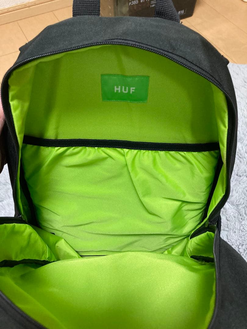 HUF TI-KUFT TECHNOLOGY ブラックリュック