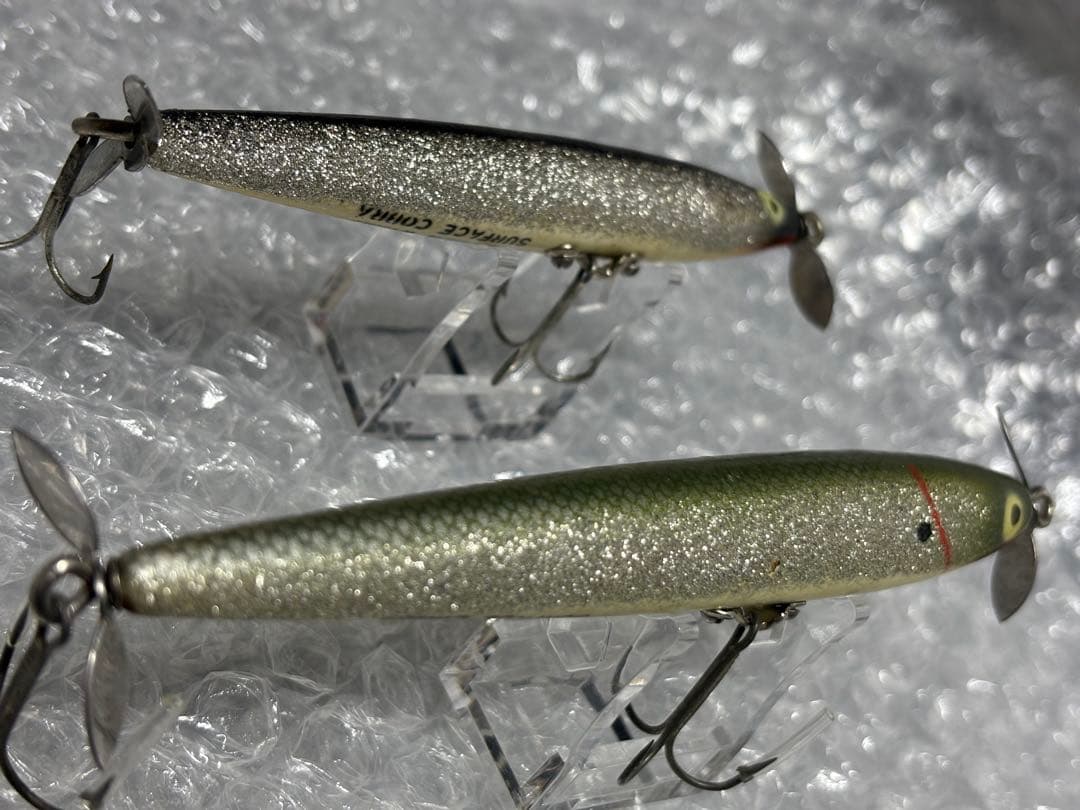 オールドヘドン　サーフェイスコブラ　2点セット　ウッド　HEDDON COBRA