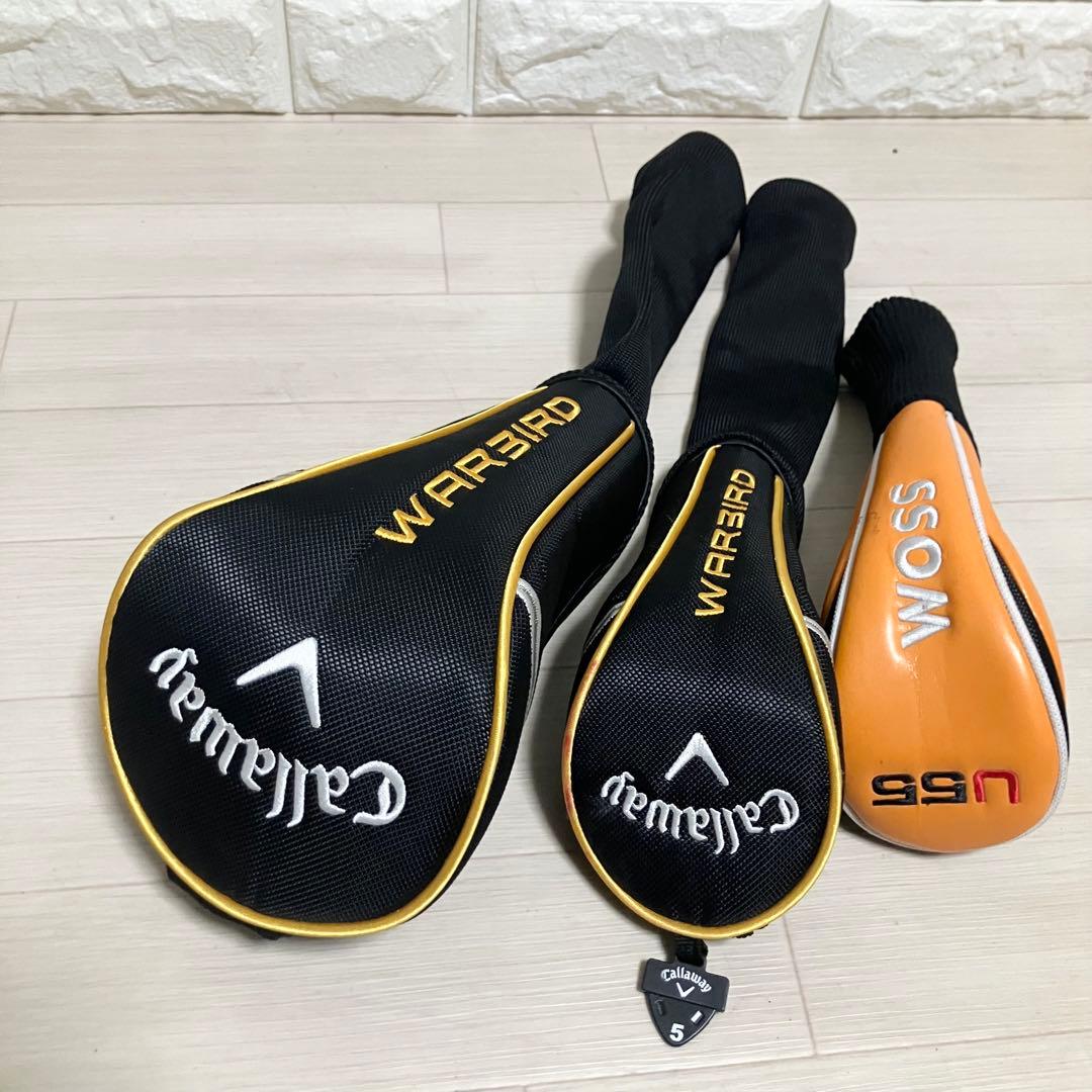 メンズゴルフフルセットcallaway キャロウェイ他クラブ計12本バック付