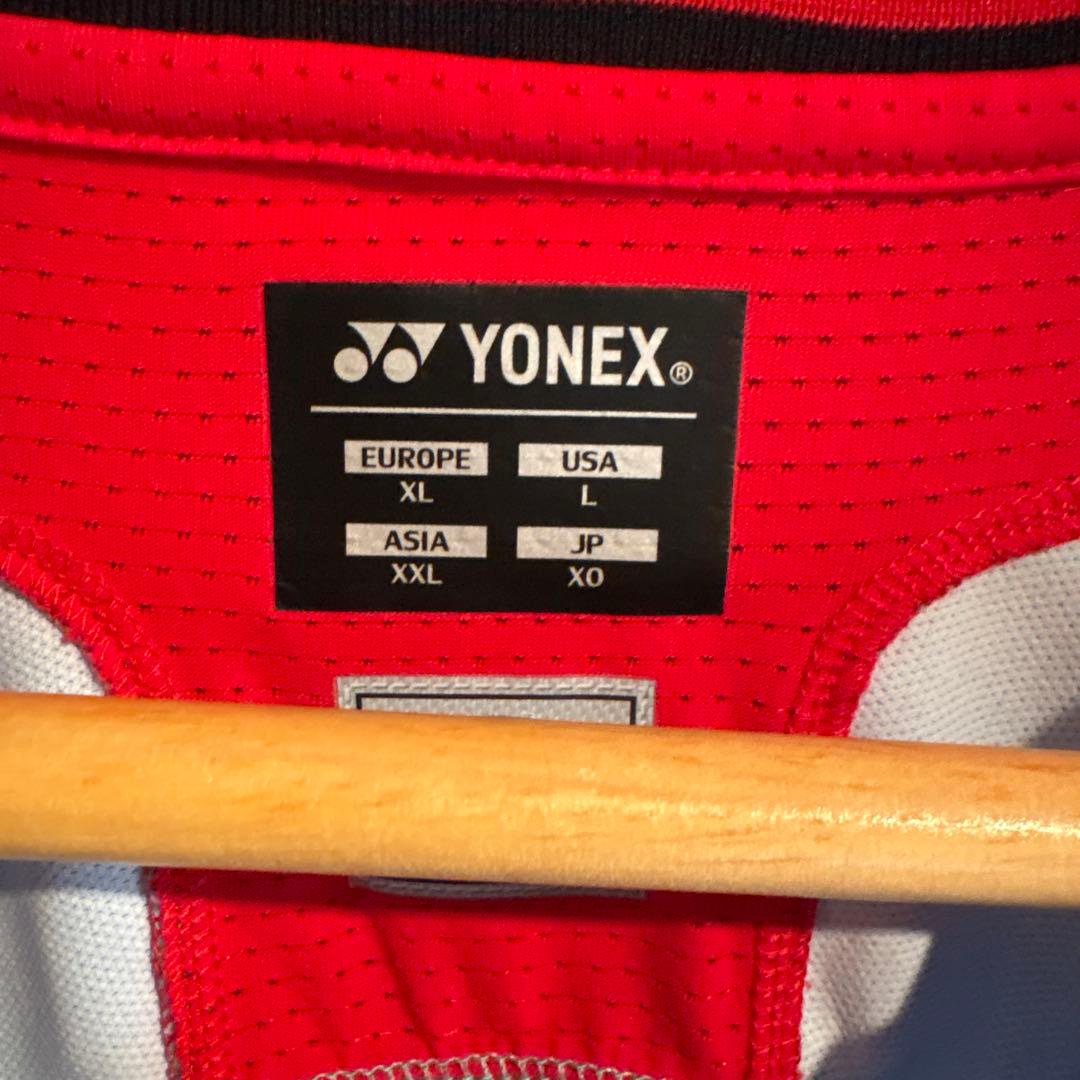 YONEX ヨネックス ゲームシャツ　バドミントン　日本代表　貴重　XOサイズ