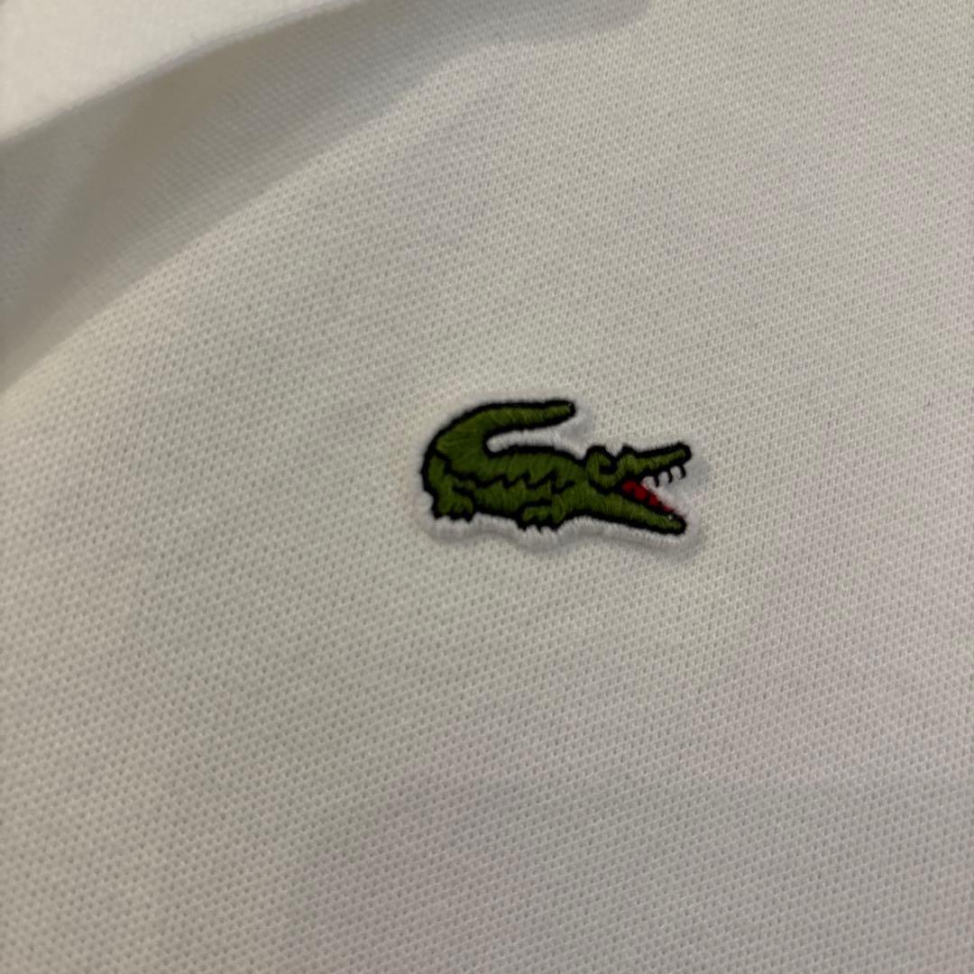 LACOSTE リラックスフィット ポロシャツ M ホワイト（ビームスゴルフ）
