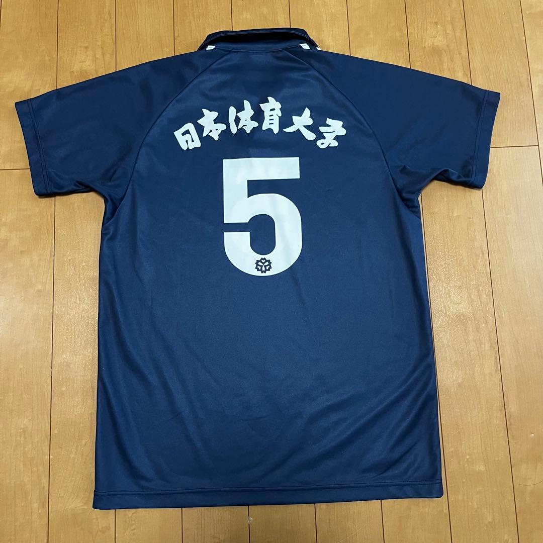 日本体育大学 バレーボール部 ユニフォーム 5番 NSSU O