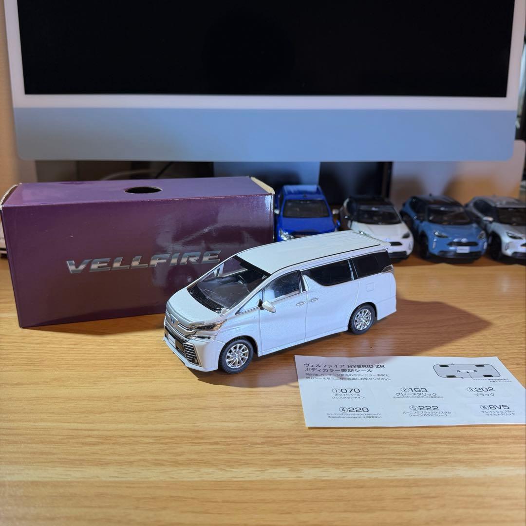 【非売品】トヨタ ヴェルファイア 30前期 カラーサンプルミニカー 美品