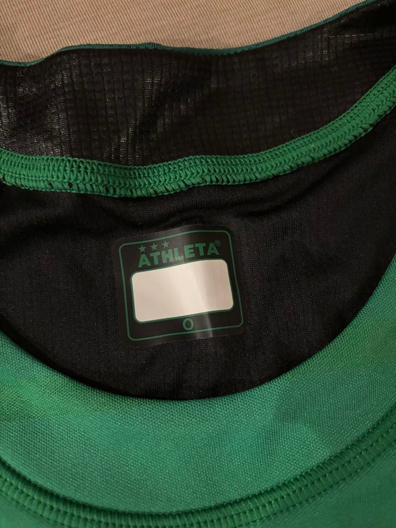 東京ヴェルディ ATHLETA プラクティスシャツ　フルスポンサー　アスレタ