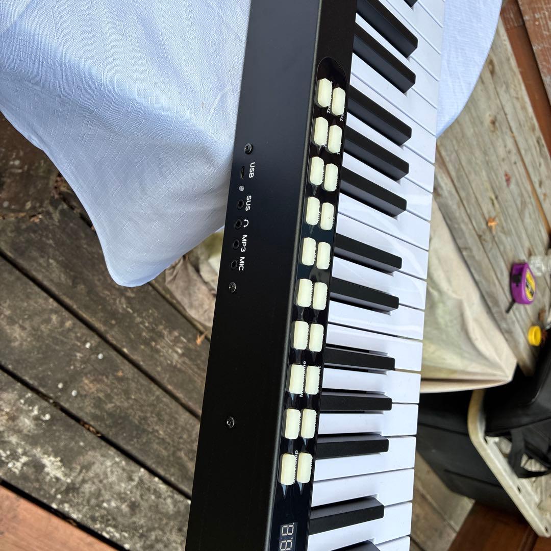88鍵 MIDI対応 電子キーボード
