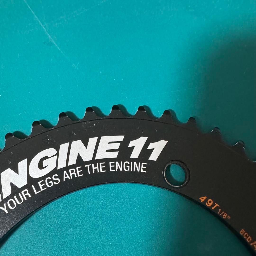 ENGINE 11 チェーンリング 49T BCD144 厚歯