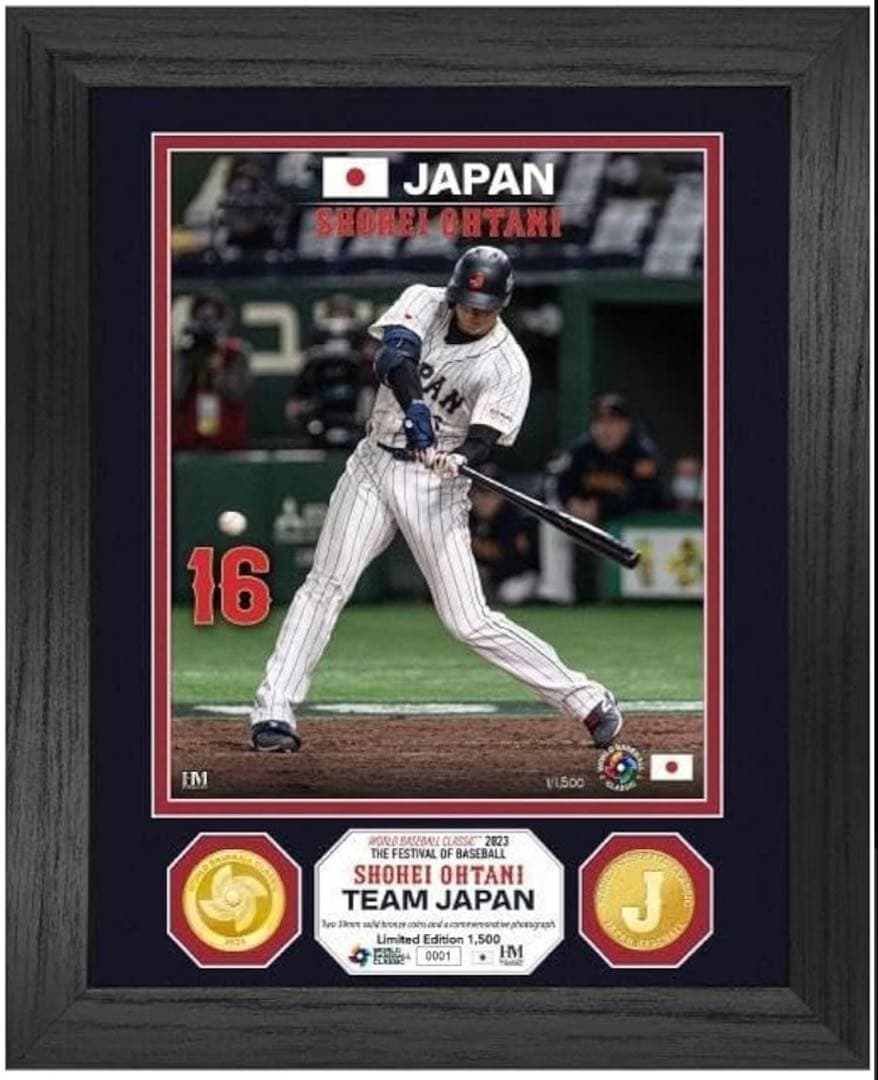 2023 WBC 大谷翔平(投手・打者)ダブルフォトミント セット販売