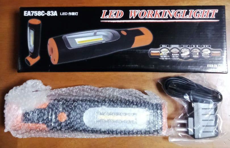 【希少・新品】LED 作業灯　ESCO EA758C-83A