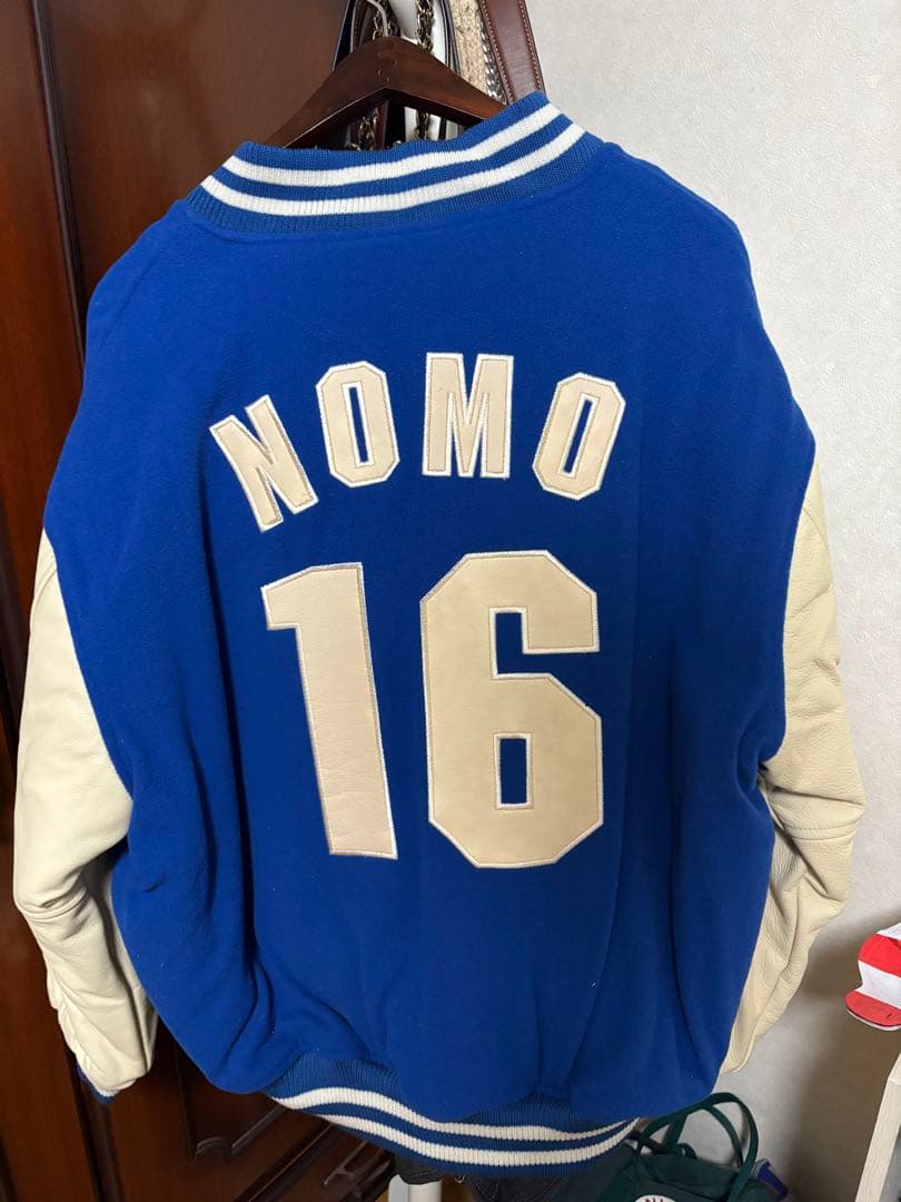 【MLB】TOYOTA×Dodgers×野茂英雄スタジャン デッドストック品