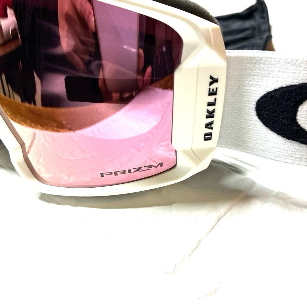 OAKLEY オークリーLINE MINER Mスノーゴーグル　ホワイト　ローズ