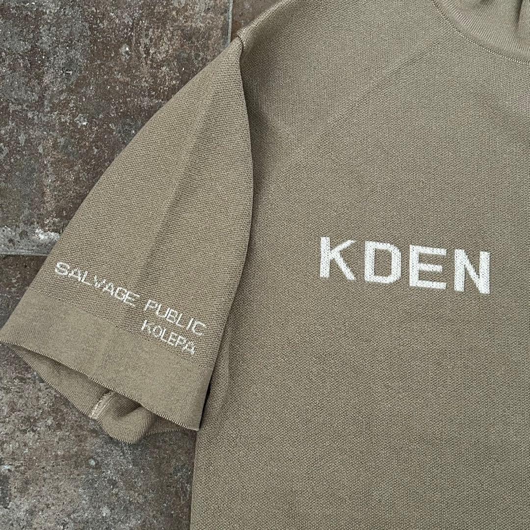 SALVAGE PUBLIC Kolepaモックネックシャツ 半袖　サイズM