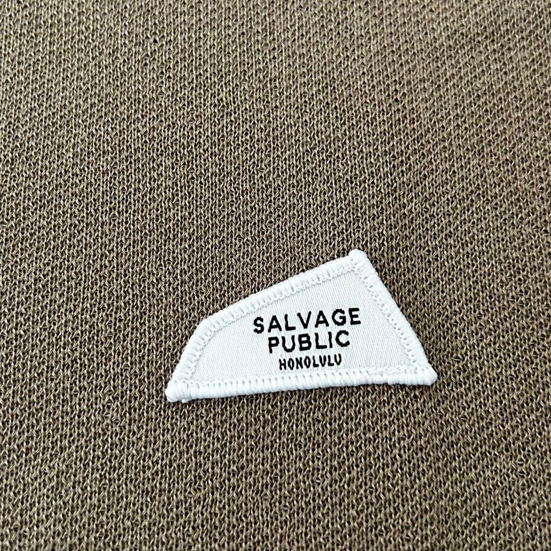 SALVAGE PUBLIC Kolepaモックネックシャツ 半袖　サイズM