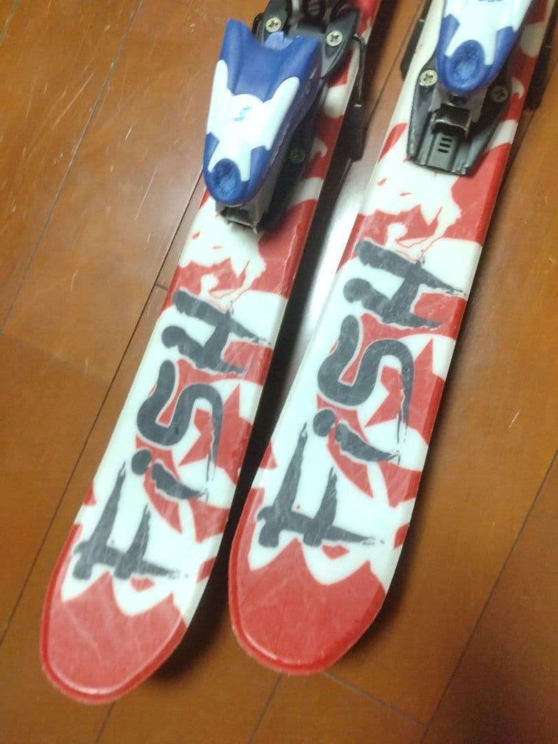 【フリースタイル☆】121cm　SALOMONスキー板♪　ツインチップ！