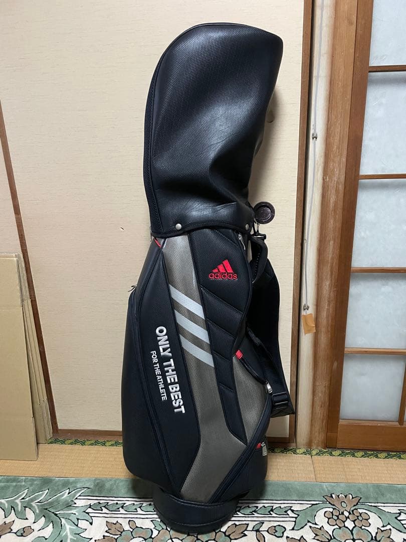 adidas キャディバッグ　中古美品！