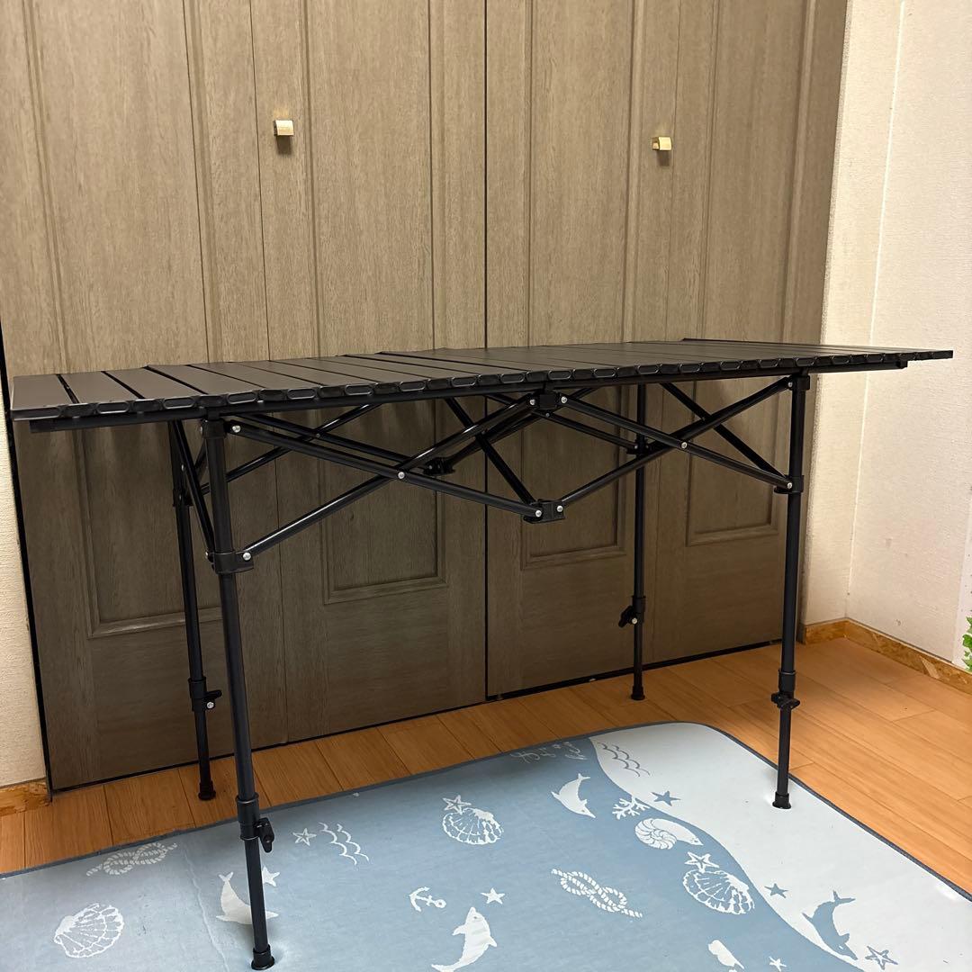 高さ調整可能 折りたたみ式テーブル