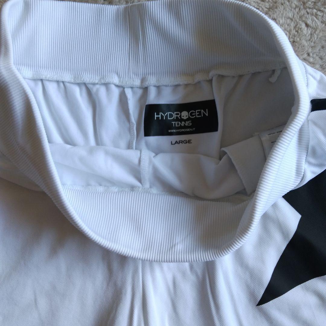 ★新品未使用 HYDROGEN テニス ハーフパンツ メンズ Lサイズ