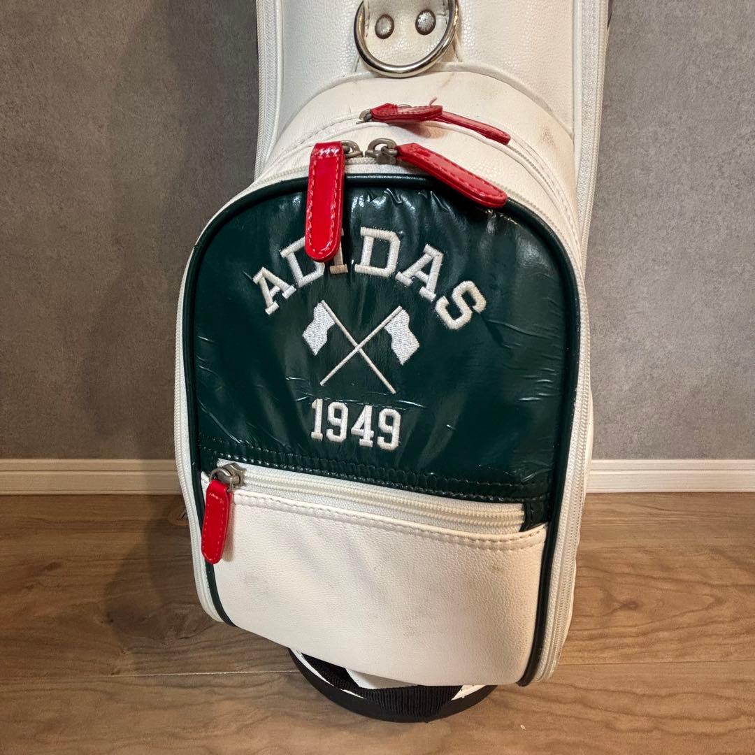 adidas アディダス キャディバッグ 緑