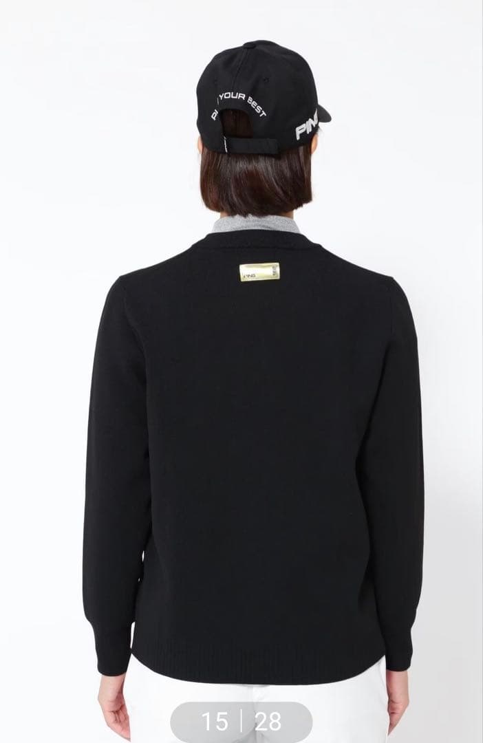 PING GOLD 3シーズン　ニット　ブラック　LLタグ付き新品