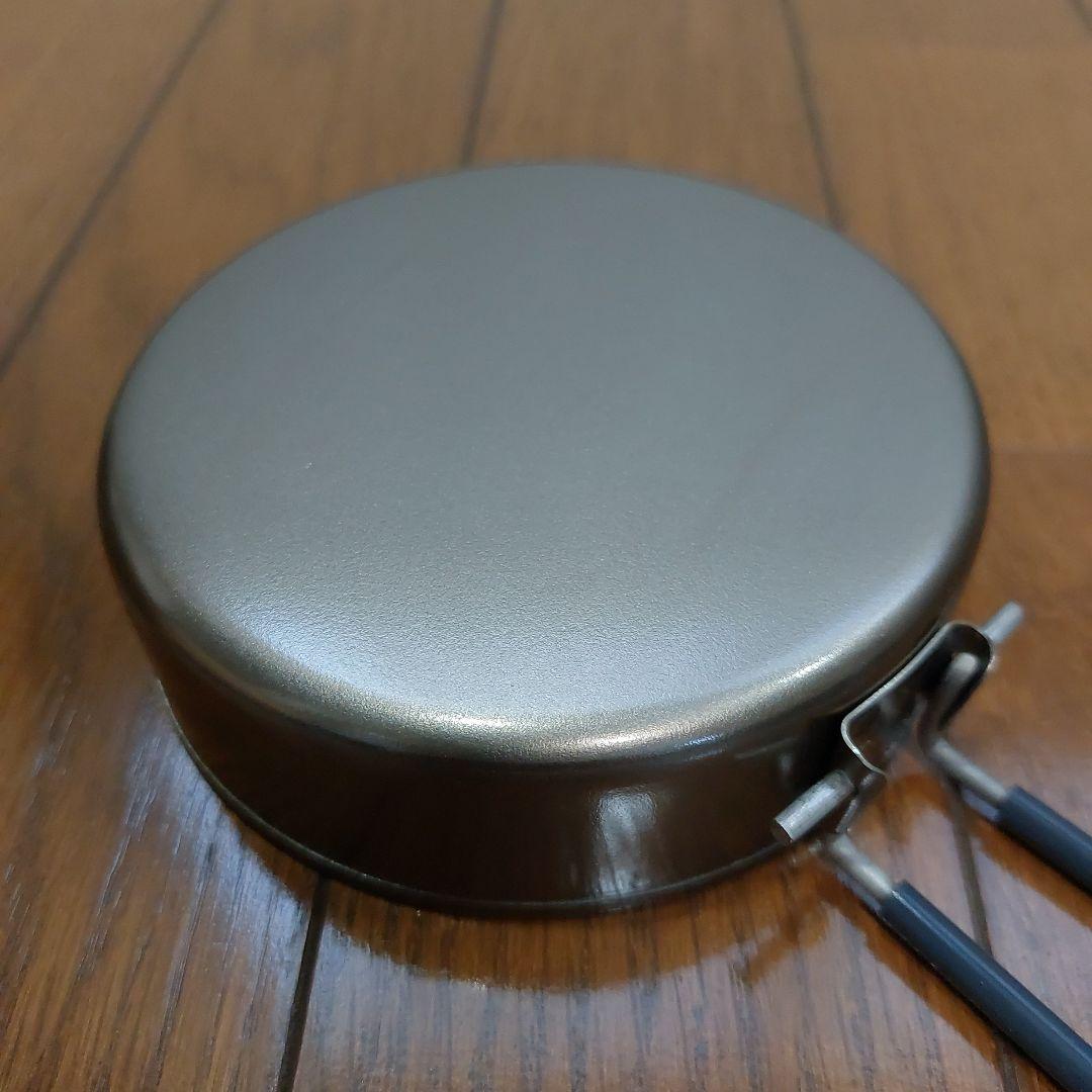 【希少】エバニュー チタンクッカー深型セラミック 取っ手なし