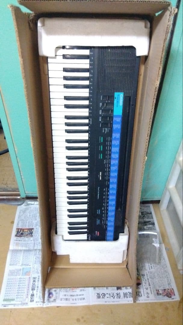 ヴィンテージ CASIO CT-615 電子キーボード 本体のみ