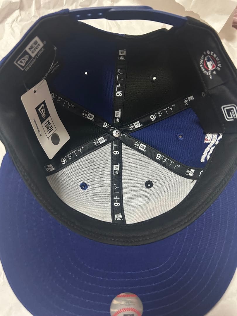 ジャイアンツ　ドジャース　MLB NEWERA ニューエラ　キャップ　数量限定品