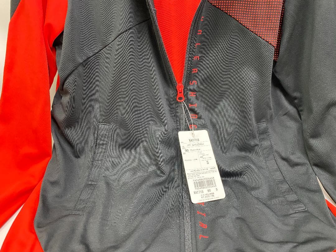 アシックス　トレーニングジャケット　S　XAT715