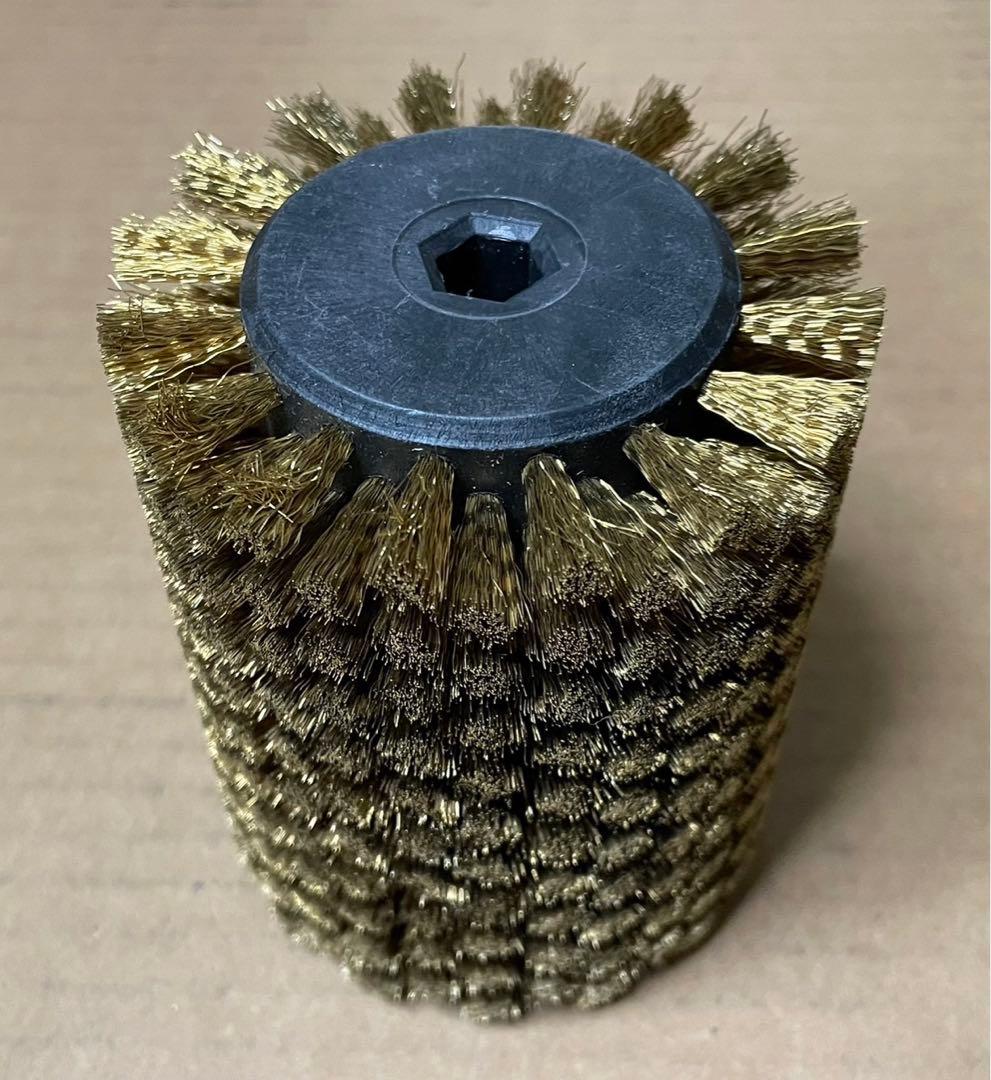 SOLDA　ロトブラシ　ブロンズ　100mm　ロータリーブラシ　toko