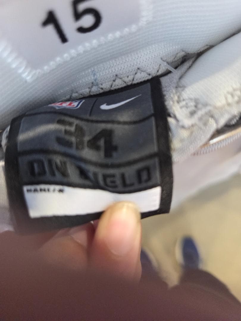 NIKE NFL フットボールパンツ 白 34