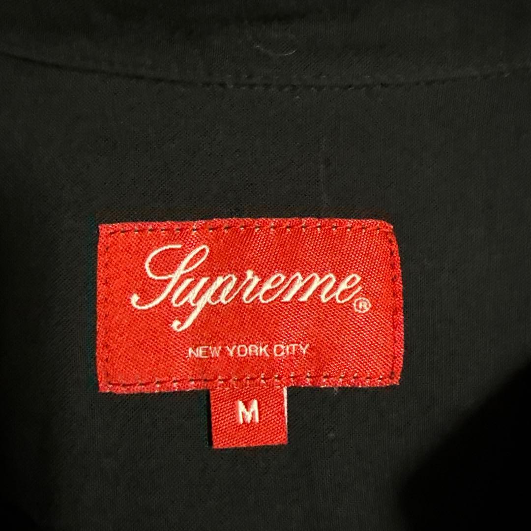 Supreme Playboy ボタン付きシャツ M ブラック