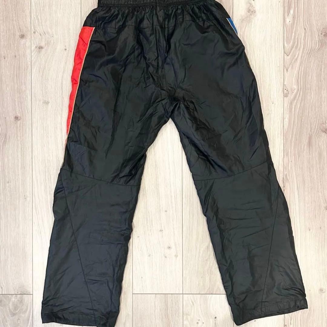 希少デザイン・美品　NIKE ナイロンパンツ トラックパンツ マルチカラー　L
