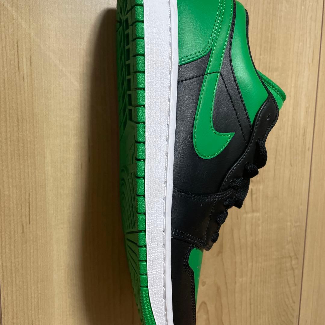 NIKEエアジョーダン1 LOWカット グリーン/ブラック