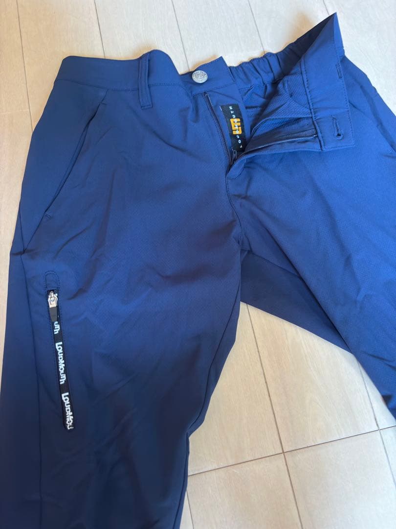 ラウドマウス　ゴルフパンツ　ポリエステル製スリムフィットパンツ