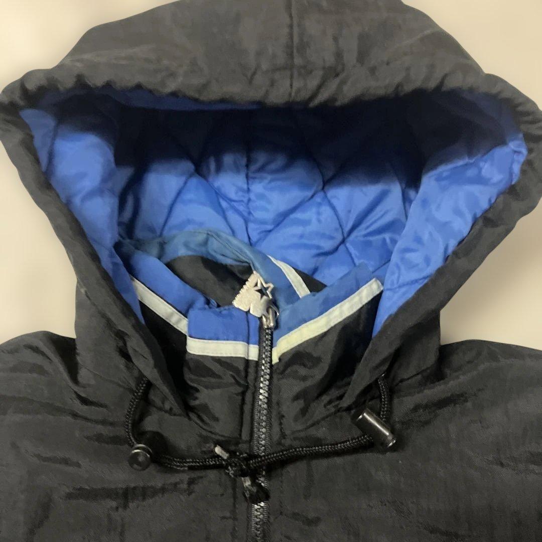 j27)スターターNFLライオンズ　たっぷり中綿キルティングプルオーバー XL