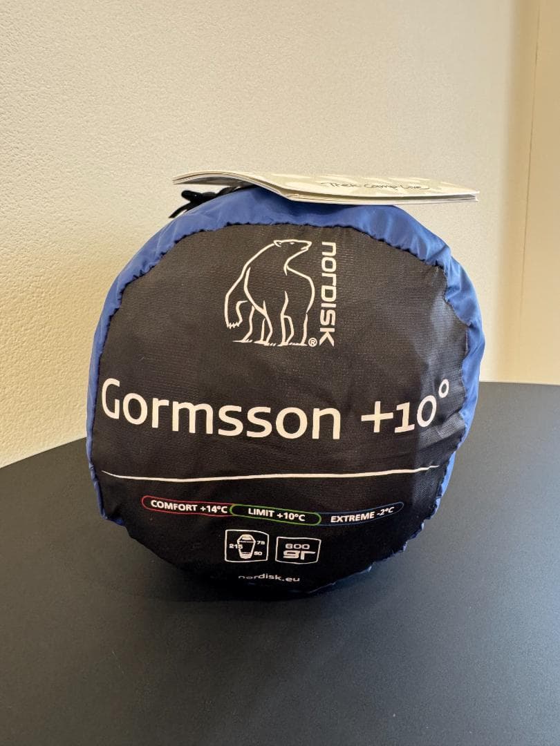 極美品＊nordisk ノルディスク 110407 Gormsson 寝袋 L