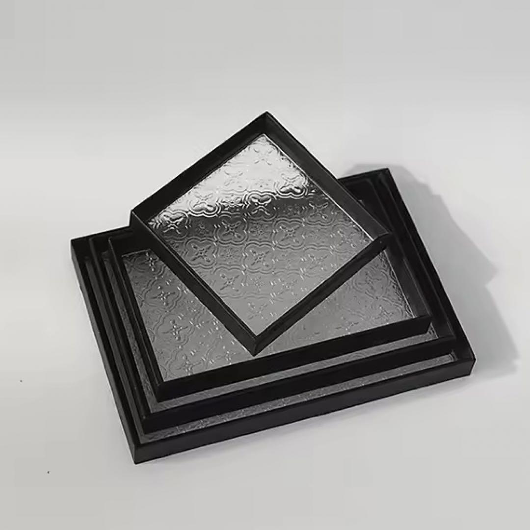 専用ページ　ミニチュアキッチン雑貨　トレイ4点セット　Aタイプ　４色