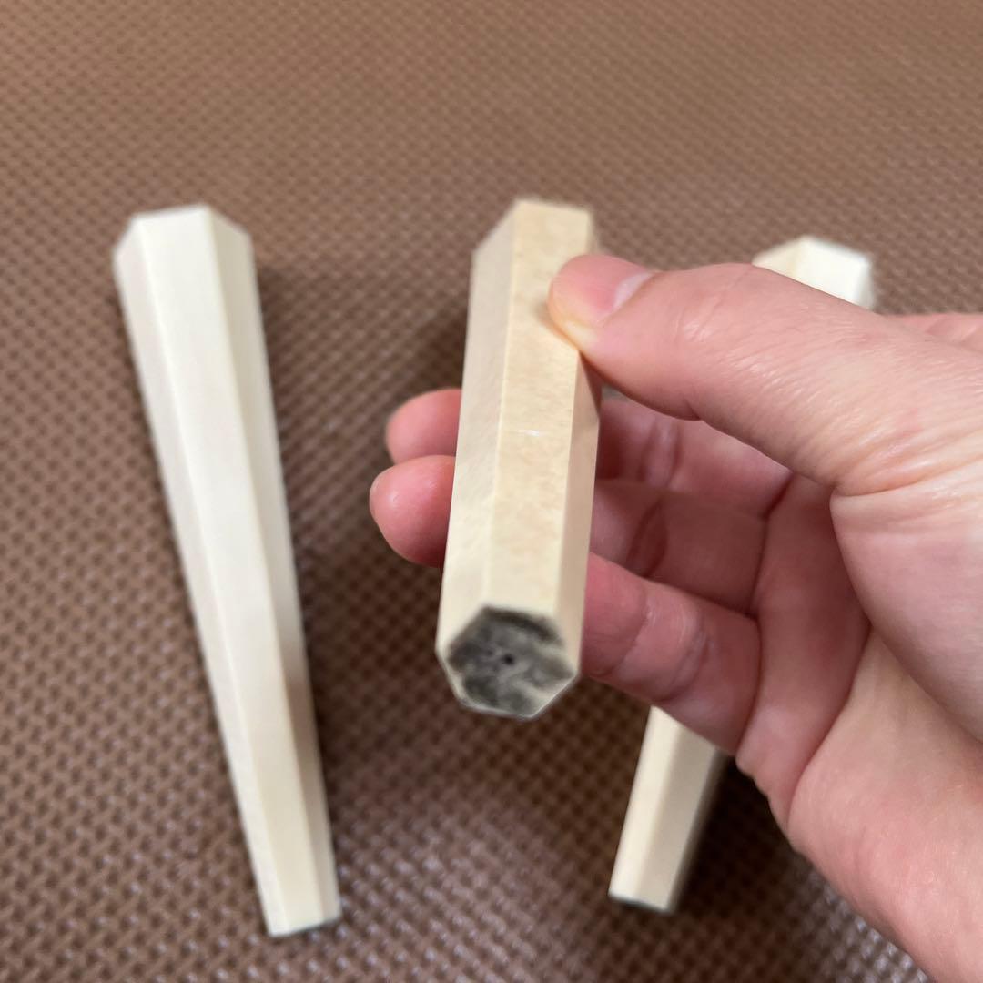①三味線 糸巻き 天然素材 8分