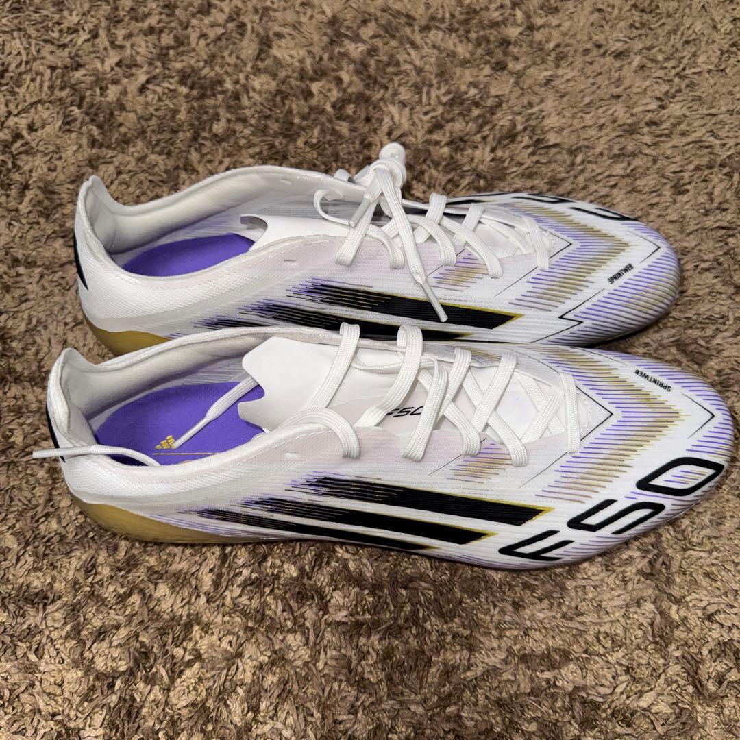 F50 PRO HG/AG adidas ホワイト/ブラック/パープル