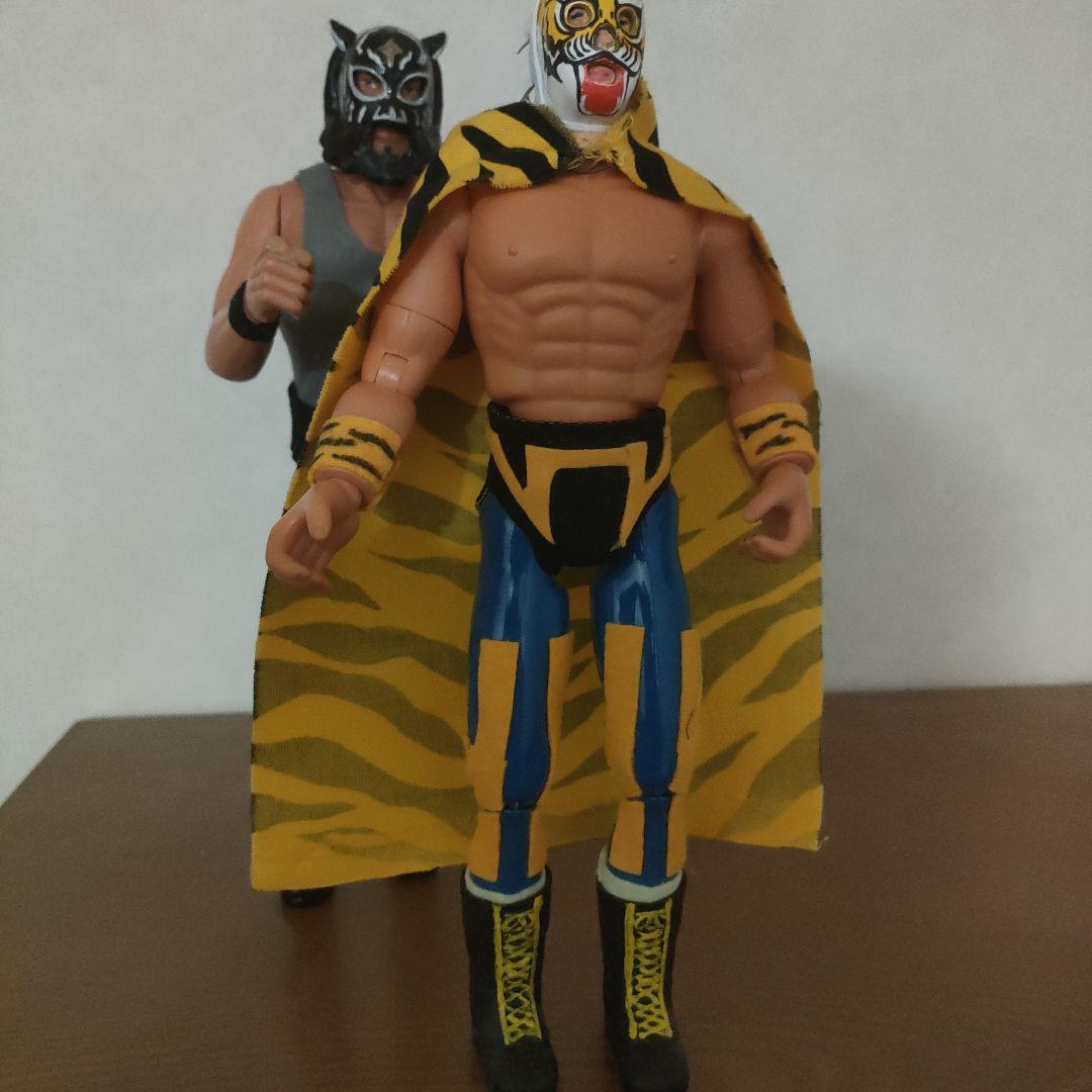 プロレス　レスラーフィギュア2体セット　自作