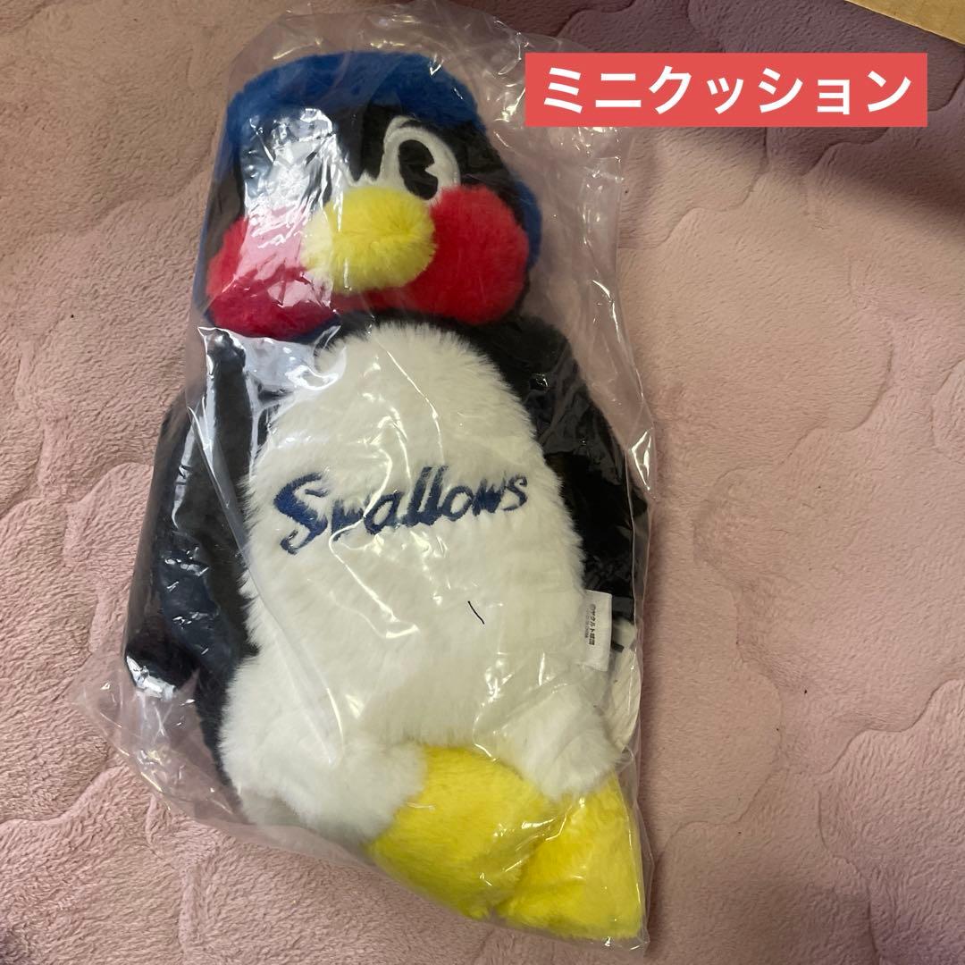 2026 新品つば九郎グッズ　ティッシュカバー•クッション•ぬいぐるみ6点セット
