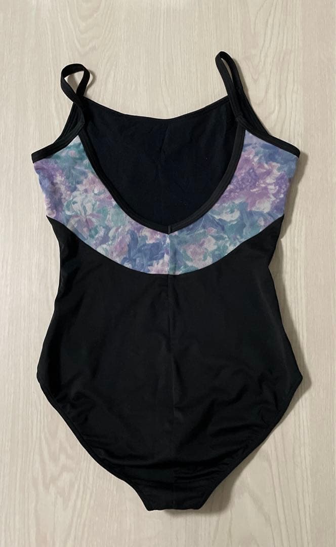 花柄メッシュ　レオタード