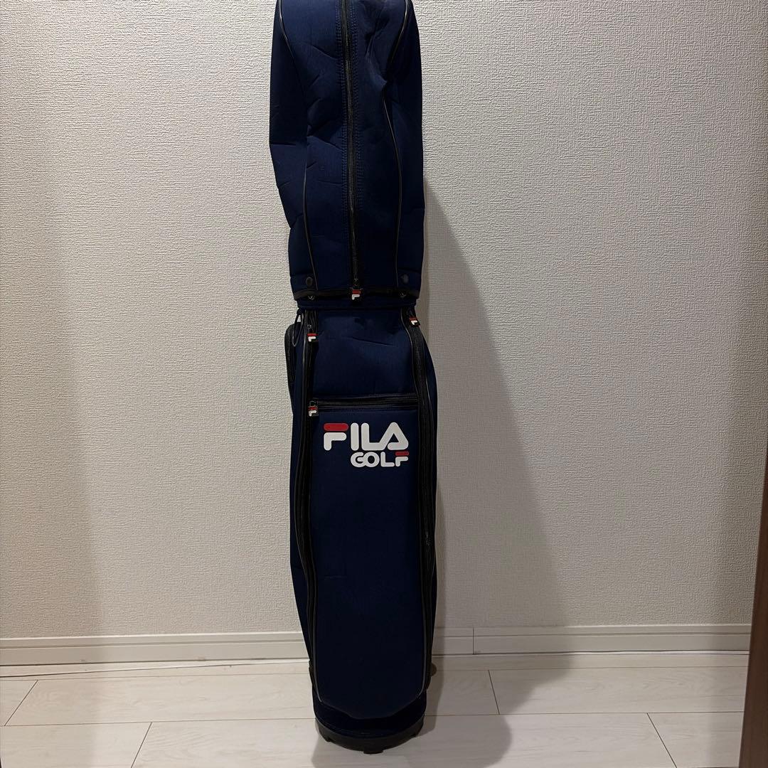 FILA GOLF （MIZUNO）ゴルフバッグ ネイビー