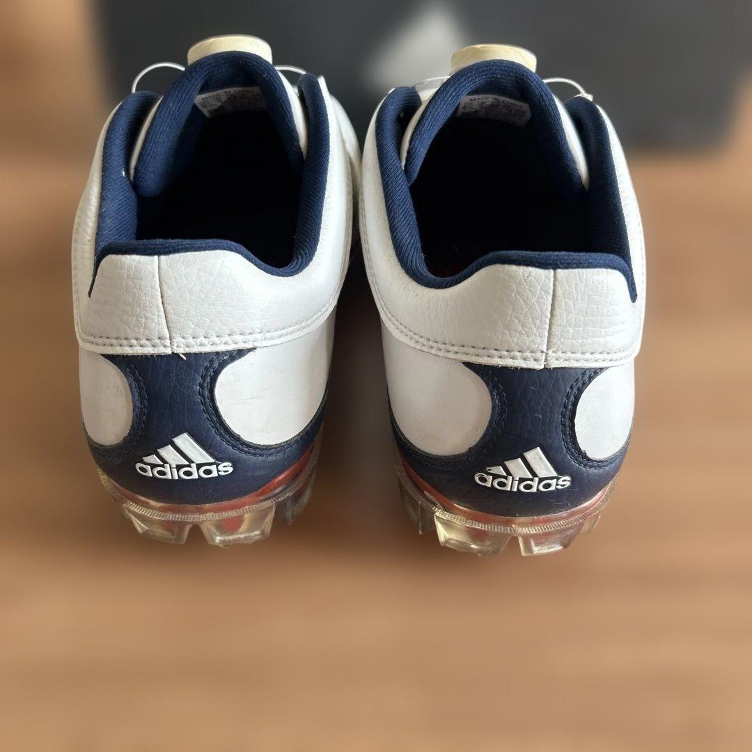 adidas ゴルフシューズ BOAシステム ホワイト/ネイビー