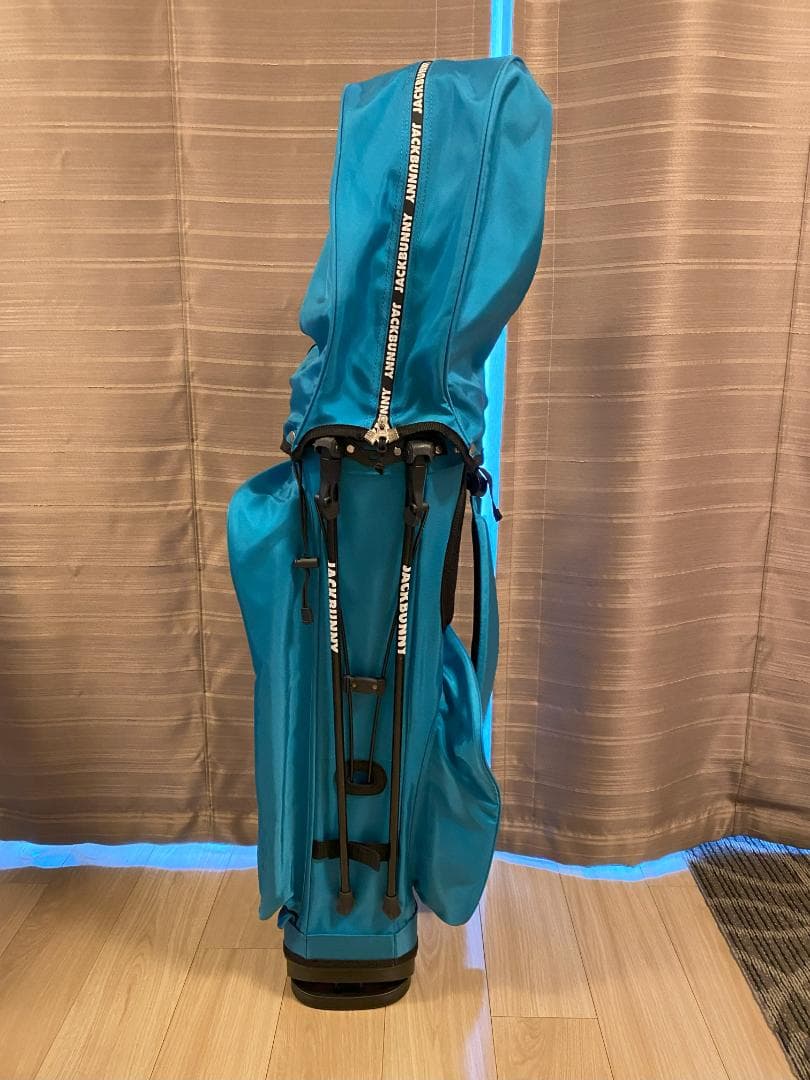 【中古】Jack Bunny　ジャックバニー　スタンドバッグ　ブルー