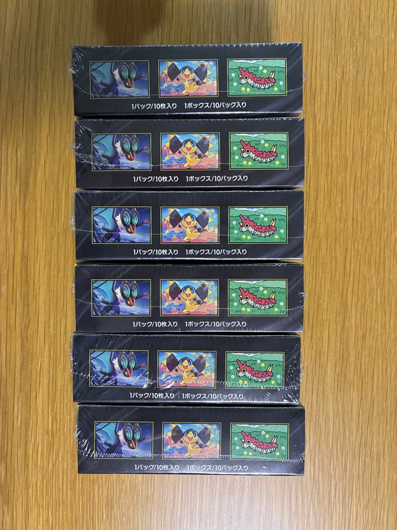 ポケモンカード MEGAドリームex 6box シュリンク付き