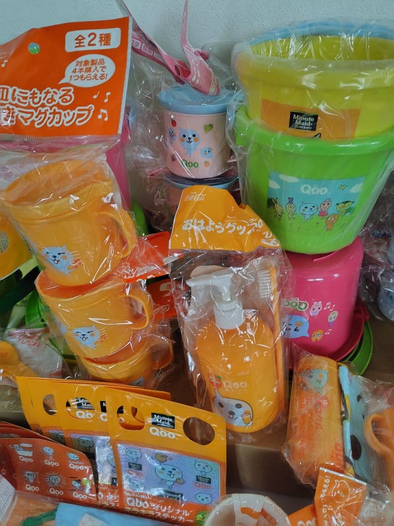 【114個】Qooキャラクターグッズセット
