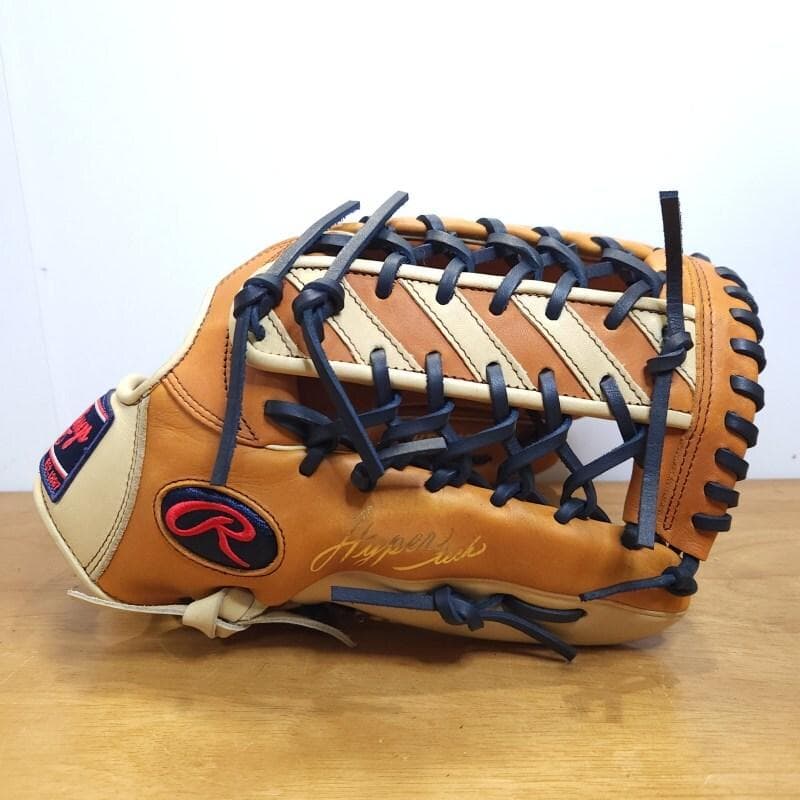 ローリングス ハイパーテック カラーズ 限定モデル 良品 外野用 軟式グローブ