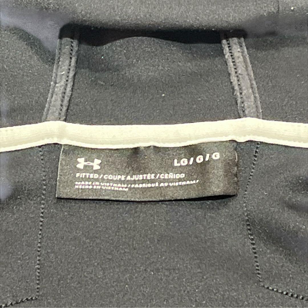 UA UNDER ARMOUR ハイブリッドニットジャケット ブラック L
