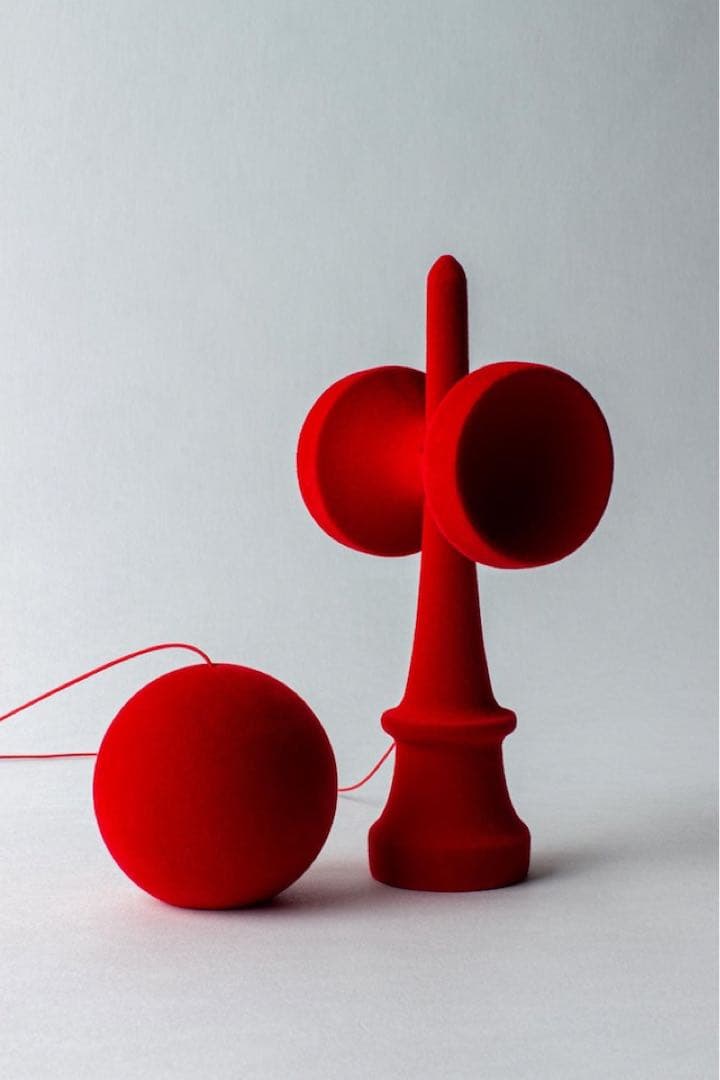 Sweets Kendamas - FUZZY - RED けん玉