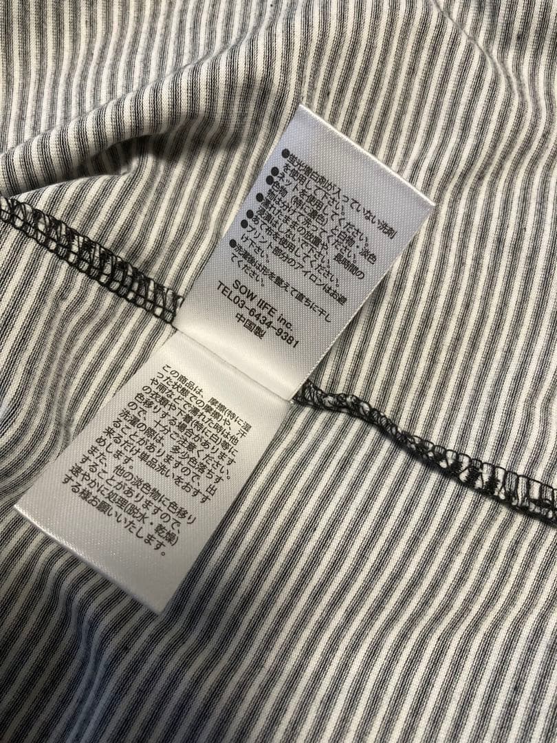 Cph/Golf ストライプシャツ NOT A GOLF GENTLEMAN