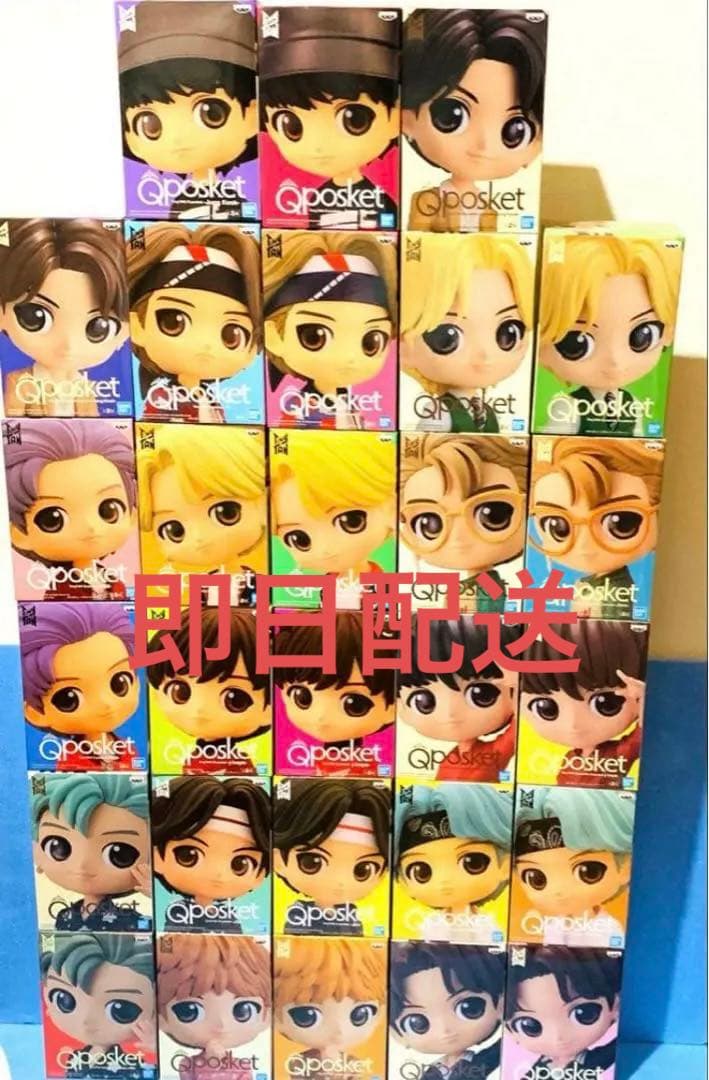 BTS TinyTAN Qposketフィギュアまとめ売り28個
